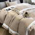 Jacquard Double Fabric Ice Silk Silky Comfort Bed Sheet Set
