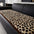 Leopard Print Plush Quilted Couch Cover