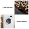 Leopard Print Plush Quilted Couch Cover