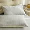 Luxury Cooling Ice Silk Breathable Houndstooth Fitted Sheet Mattress Cover