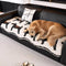 Modern Short Fleece Sofa Protection Irregular Non-slip Couch Cover