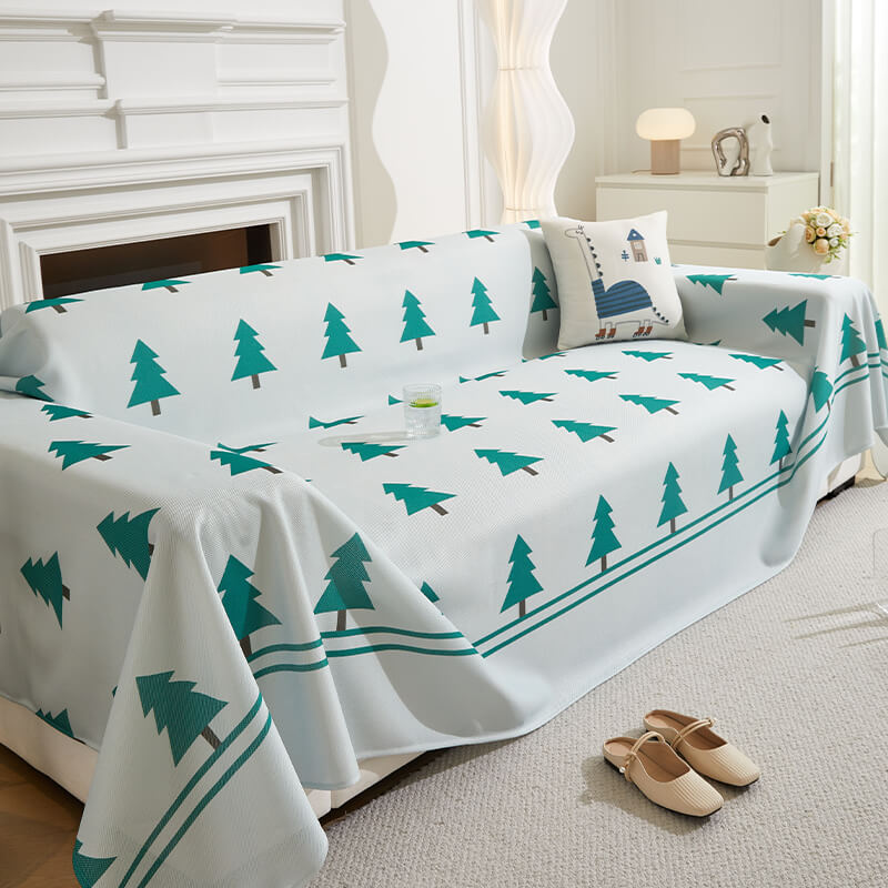 Modern Tropical Style Cooling Multi-Purpose Throw Couch Cover