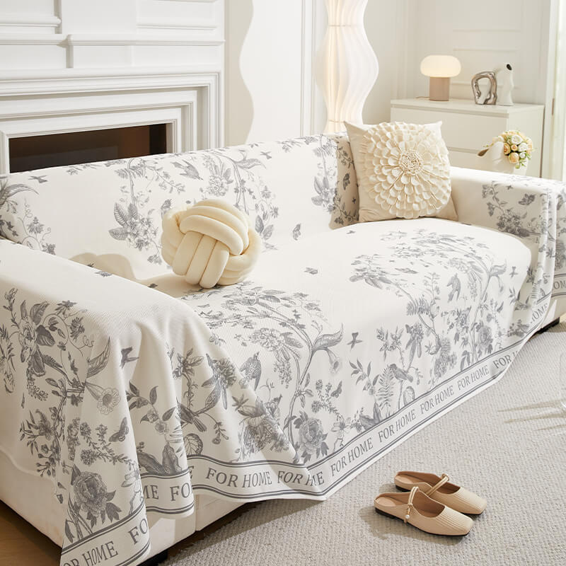 Modern Tropical Style Cooling Multi-Purpose Throw Couch Cover