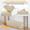 Modular Stackable Foam Ramp Anti-Slip Dog Stairs for Small & Senior Dogs