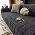 One-Piece Cozy Flannel Sofa Protection Non-Slip Couch Cover