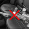 Bolsa de almacenamiento de espacio para el asiento del asiento del automóvil de diamantes acolchados: mantenga sus elementos esenciales a mano