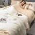 Reversible Two-Tone Premium Silky Cooling Bed Sheet Set