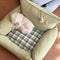 Cama rústica Pathwork Patchwork Sofá Cama con juguete