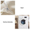 Solid Color Cotton Crinkled Gauze Duvet Cover Bed Sheet Set with Fringe Edges