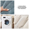 Square Corduroy Anti-Scratch Fabric Pet Friendly Non-Slip Couch Cover