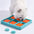 Square Interactive Slow Feeder Dog Puzzle Toy