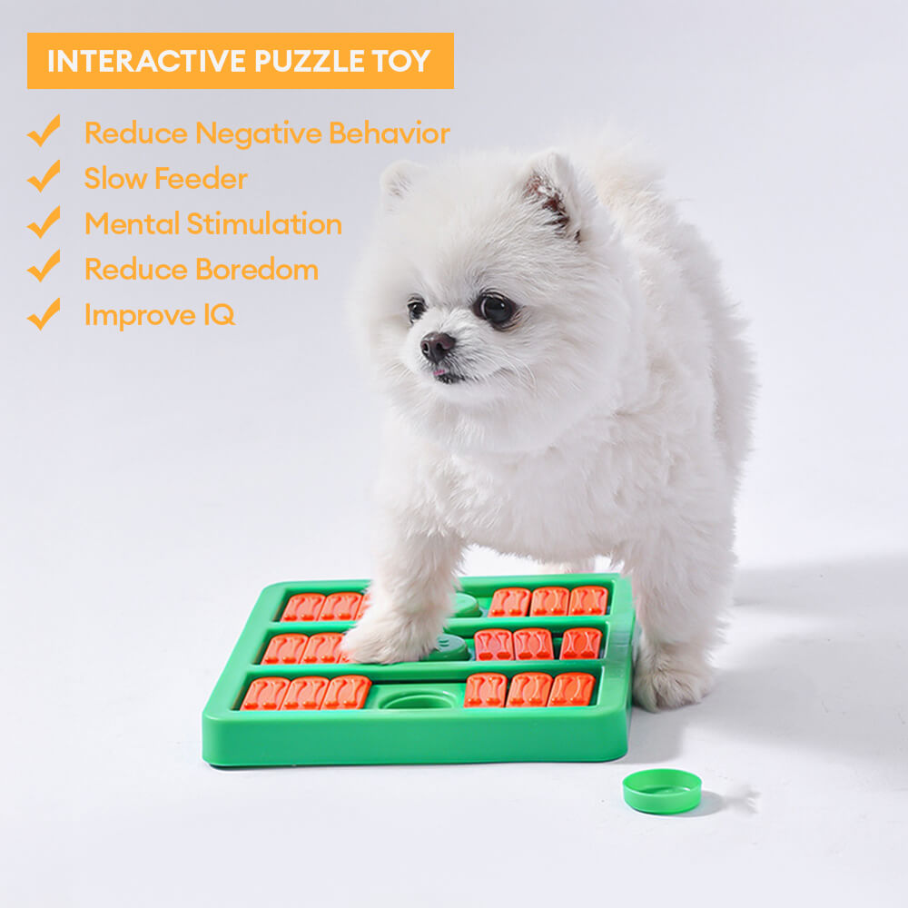 Juguete interactivo de perro de alimentación lenta interactiva
