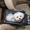 Seguridad de viaje Alegable Elevado Centro de asiento para perros Consola central para perros pequeños