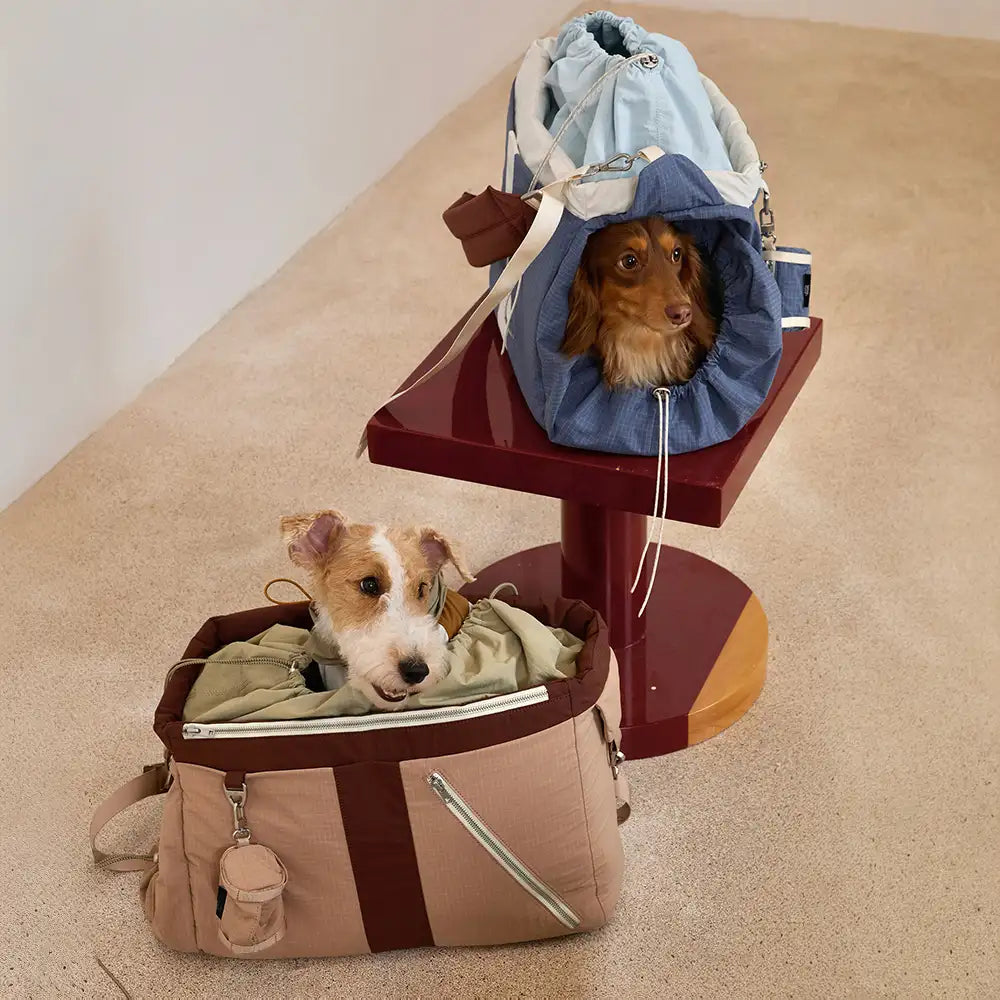 Vintage Breezy Outdoor Waterproof Large-Capacity Travel Pet Carrier Bag