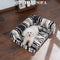 Patrón de cebra grande Bedera de almohada ortopédica y gato de perros y gatos