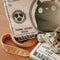 Durable Canvas Money-Themed Cat Bed