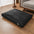 Cama de cuero de cuero impermeable duradera y limpia