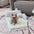 Floral Ice Silk Dog & Cat Cooling Mat Neck Support with Pillow