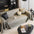 Modern Faux Leather Anti-Scratch Throw Couch Cover