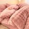 Puffy Comfort Bettlaken-Set aus verdicktem Kaninchenfellimitat