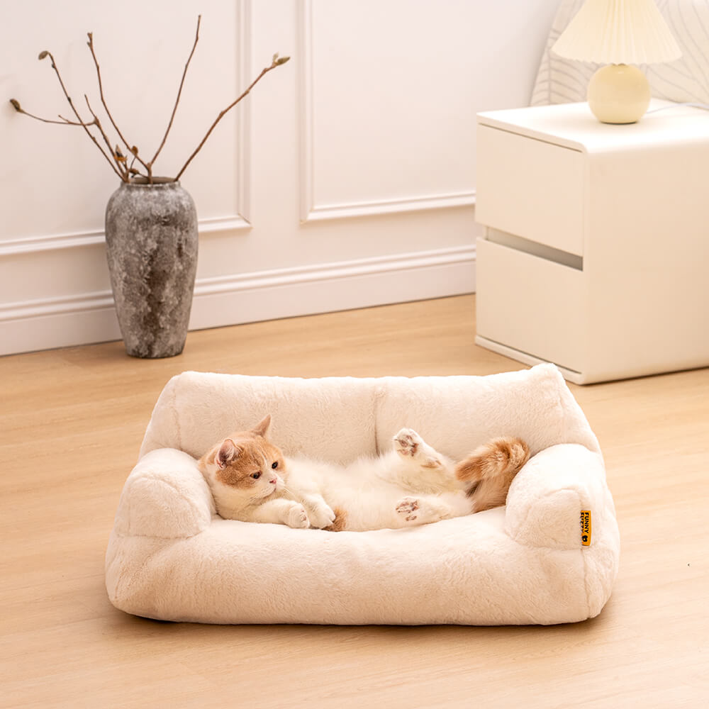 Sofá-cama vintage para lazer diamante gato