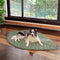 Forma súper grande de la hoja Mostora de perros humano