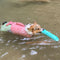 Juguetes interactivos al aire libre resistentes a tirar juguetes flotantes de perro