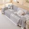 Geometric Pattern Multi-Color Sofa Cover - Modern Design for a Stylish Home
