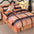 Estilo moderno en espesado cómodo juego de cama de terciopelo de leche