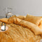 Juego de cama de gamuza de gamuza de terciopelo premium