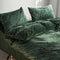 Juego de cama de gamuza de gamuza de terciopelo premium