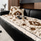 Retro Plush Diamond Pattern Scratch-Resistant Non-Slip Pet Mat Couch Cover