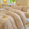 Rose Series Carved Milk Velvet Comfort Soft Bed Sheet Set