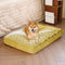 Fluffy Warm Detachable Orthopedic Dog Bed- Checker Cocoon