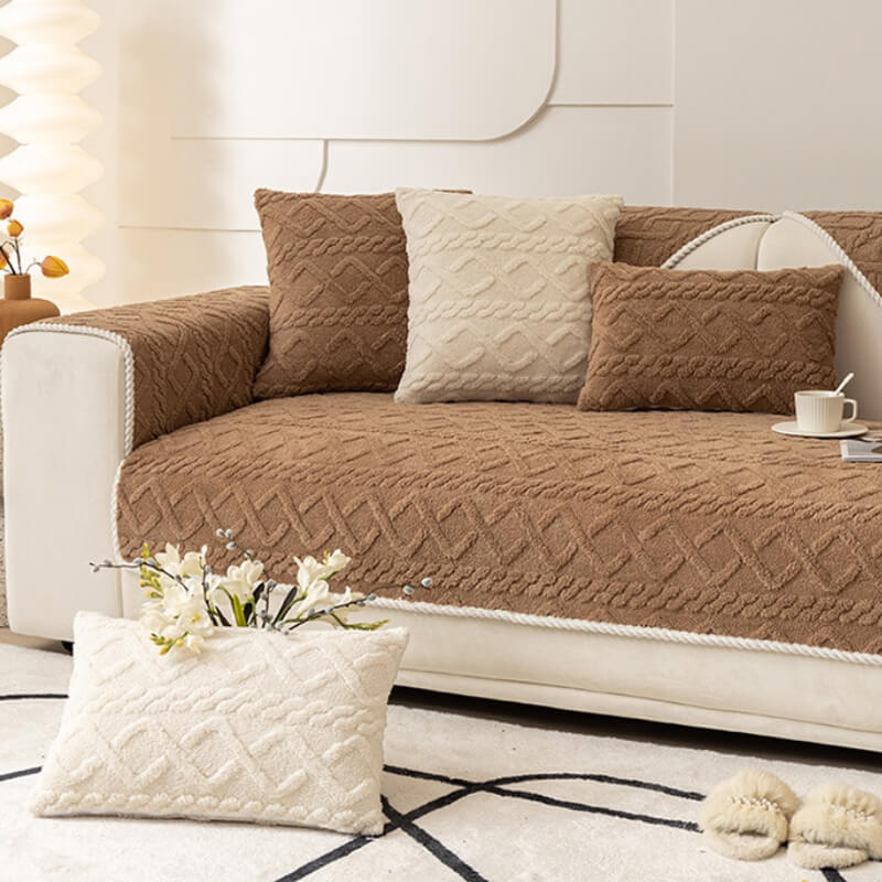 Cubierta del sofá de decoración de sofá suave de la protección del sofá suave