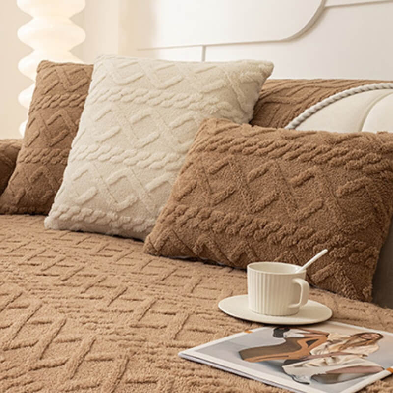 Cubierta del sofá de decoración de sofá suave de la protección del sofá suave