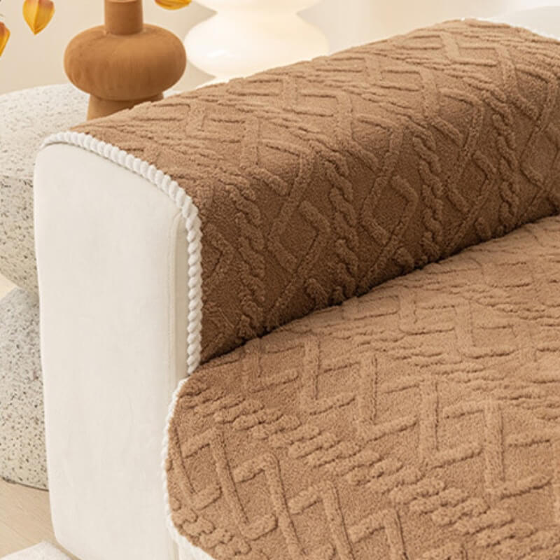 Cubierta del sofá de decoración de sofá suave de la protección del sofá suave