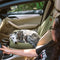 Traversin de voyage siège arrière de sécurité pour grand chien, siège de voiture, salon en échiquier
