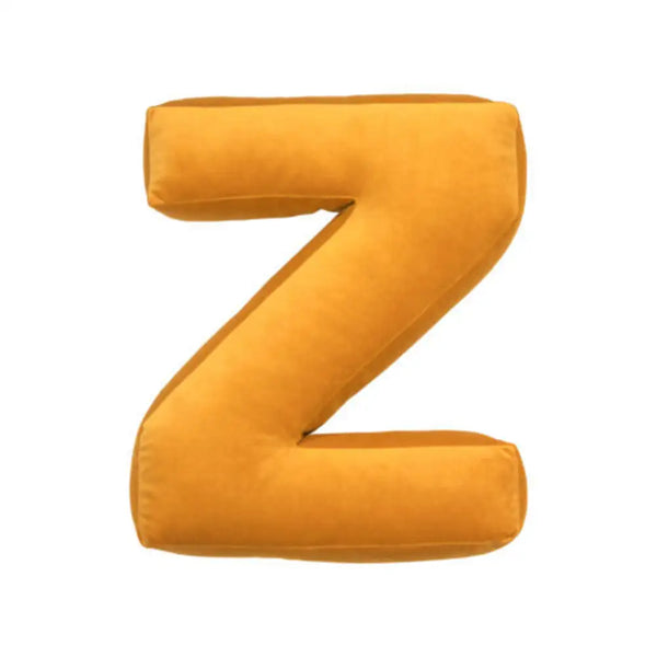 Velvet Letter Hugging Sofa Pillow