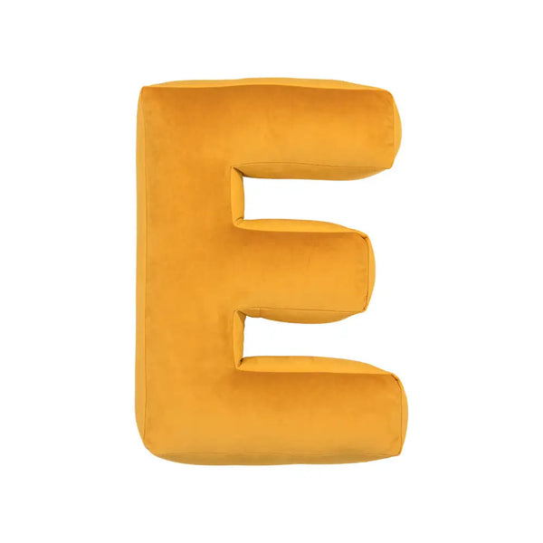 Velvet Letter Hugging Sofa Pillow