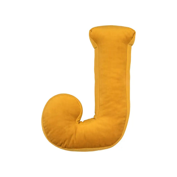 Velvet Letter Hugging Sofa Pillow