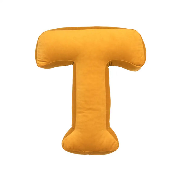 Velvet Letter Hugging Sofa Pillow