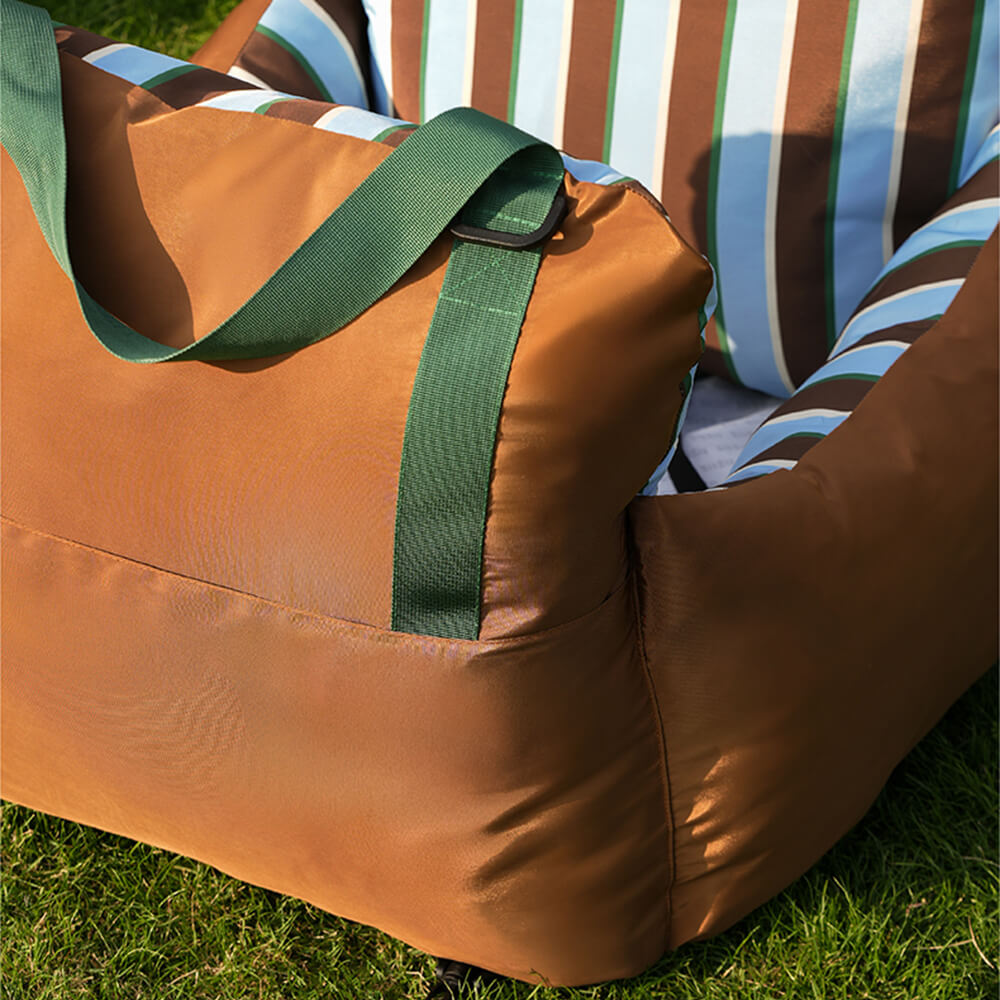 Vibrant Vibe Travel Booster Multifuncional cama para perros impermeable