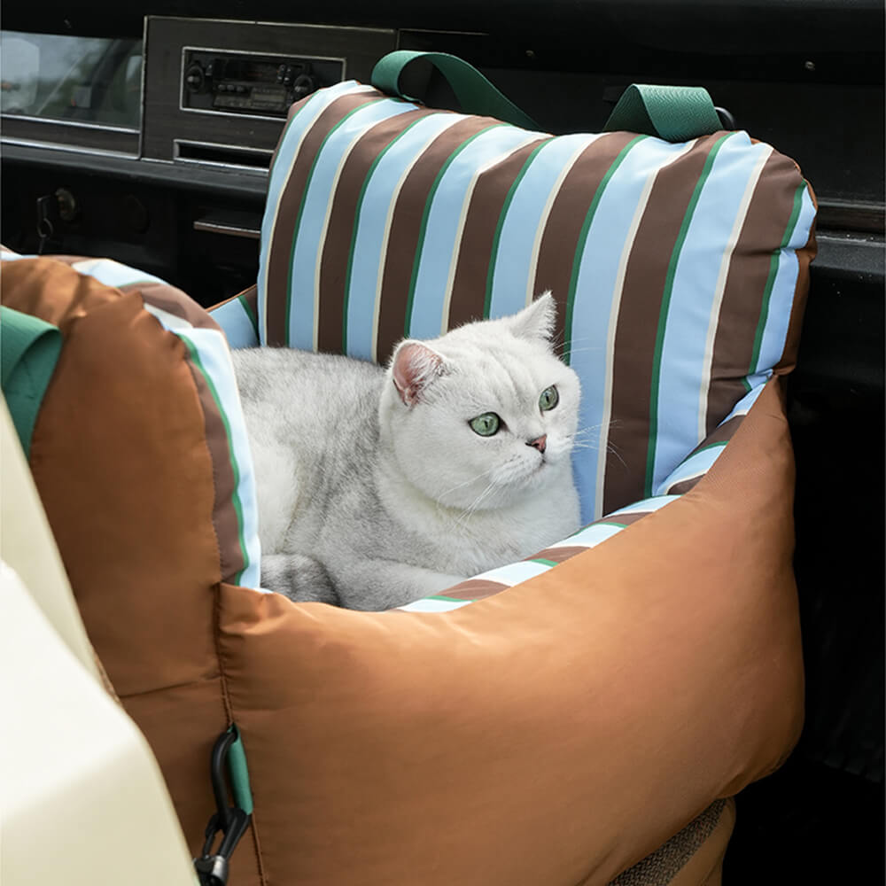 Vibrant Vibe Travel Booster Multifuncional cama para perros impermeable