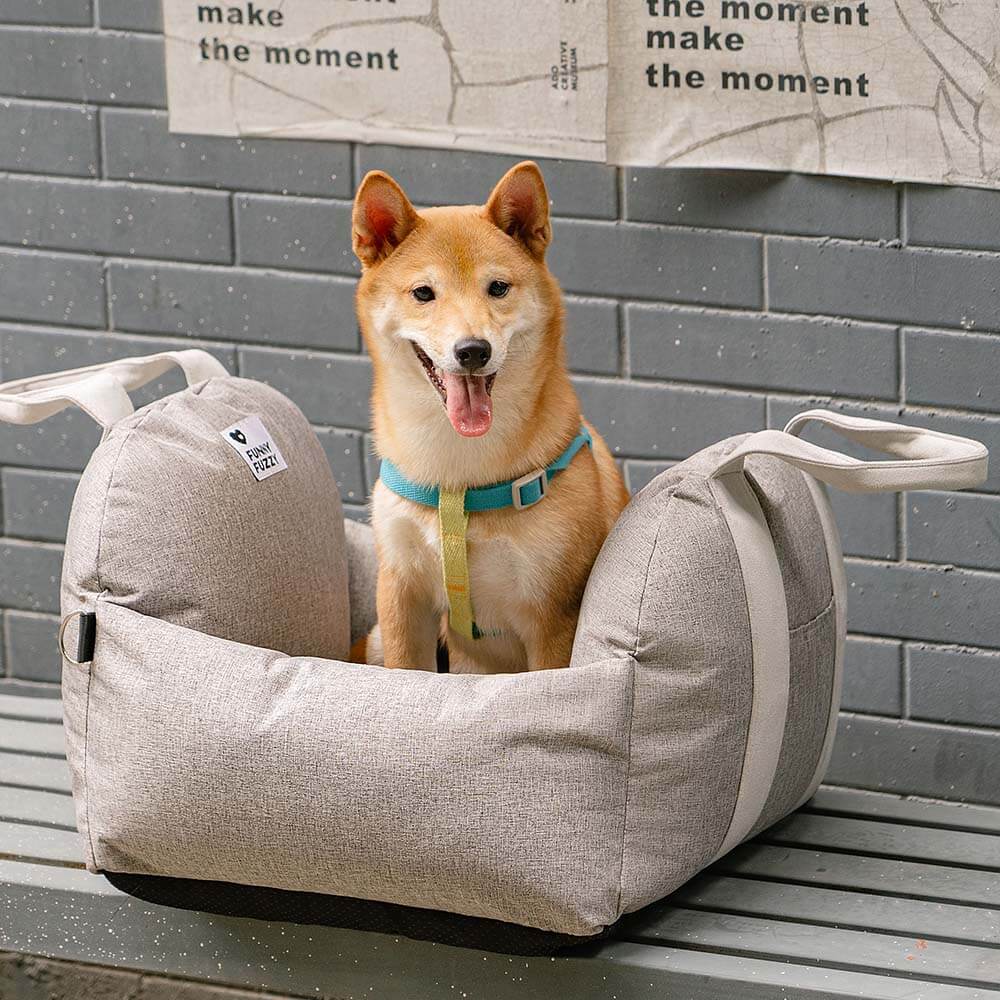 Lit de siège d'auto pour chiot Travel Safety - Première classe