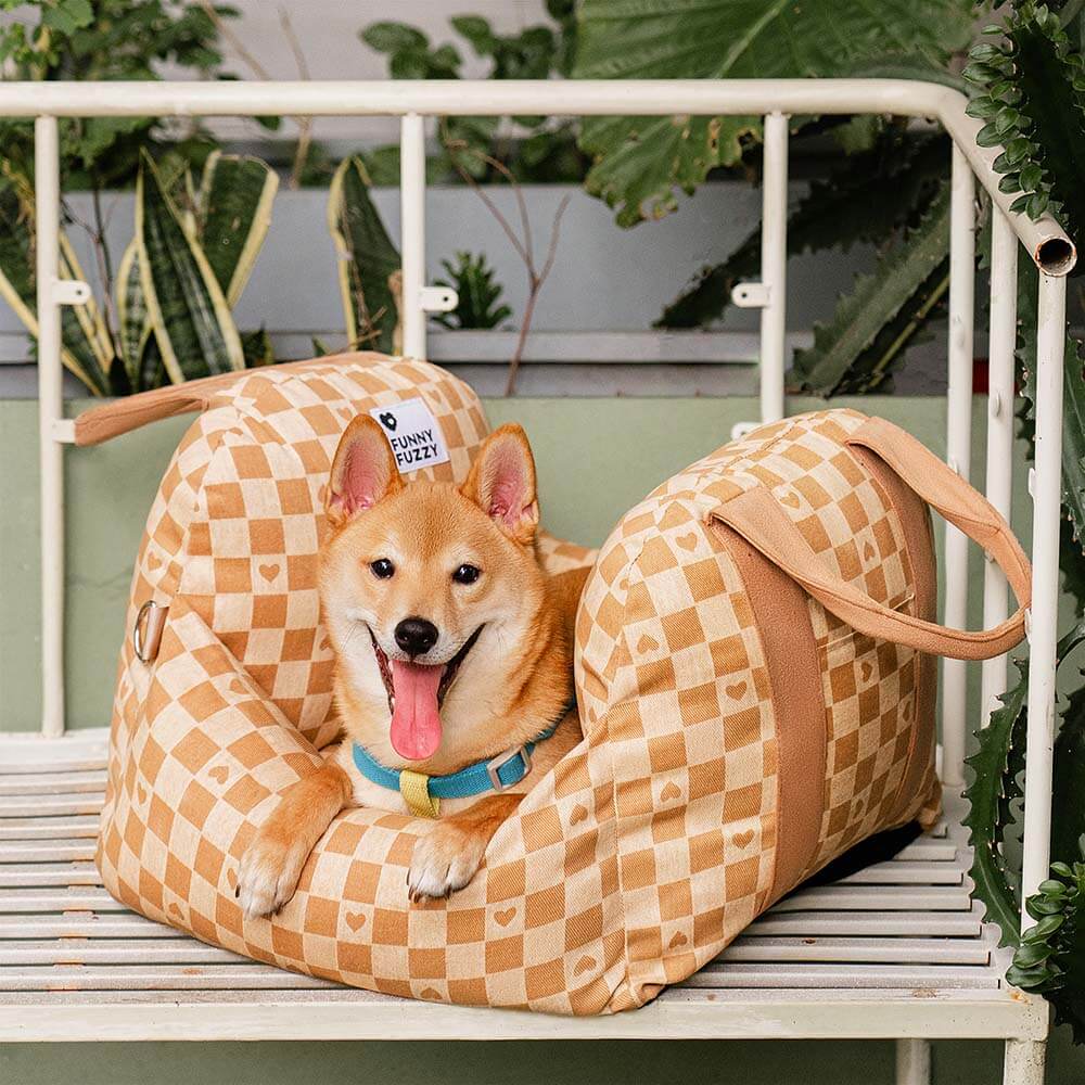 Cama para el asiento del automóvil del perro - Primera clase