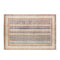 Tapis vintage bleu et crème acceptant les animaux de compagnie - Élégance intemporelle pour votre maison