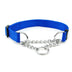 Multicolor Nylon Sliding Chain Dog Collar