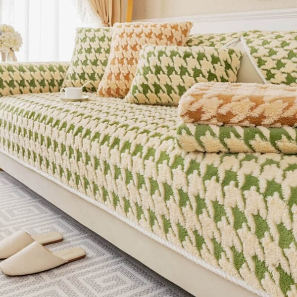 Cubierta de sofá anti-slip de protección contra los muebles de estufa de paletas