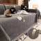 Modern Planet Cup Style Cat-Friendly Chenille Throw Couch Cover